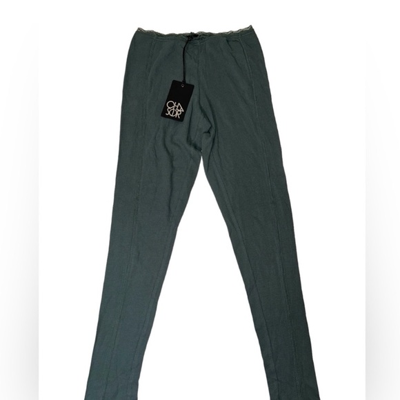 CHASER Lace Emerald Revolve NWT Leggings - Picture 2 of 5